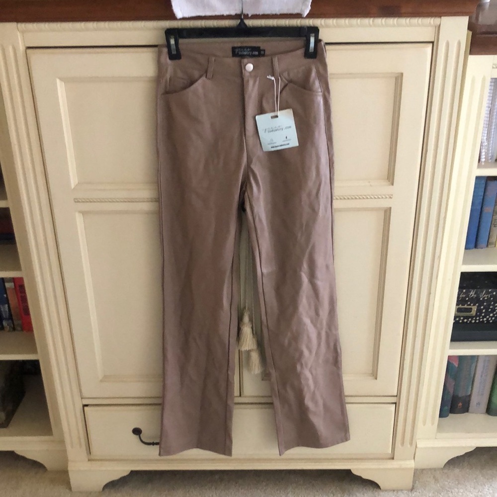 Jeans Industry Women’s Faux Leather Pants